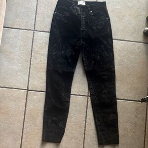 We The Free Washed Black Skinny Jeans